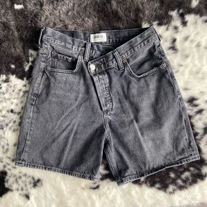 AGOLDE Criss-Cross Short